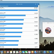 Zrzut ekranu 2017-08-16 o 17.27.13  Porównanie procesora Intel Core i7-7700K 4.2@4.9 GHZ z innymi czterordzeniowymi procesorami. Tryb Multi-Core